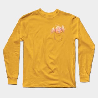 Pocket Angel Long Sleeve T-Shirt